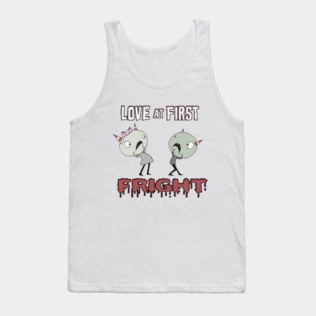Love At First Fright Tank Top by XtophersComics